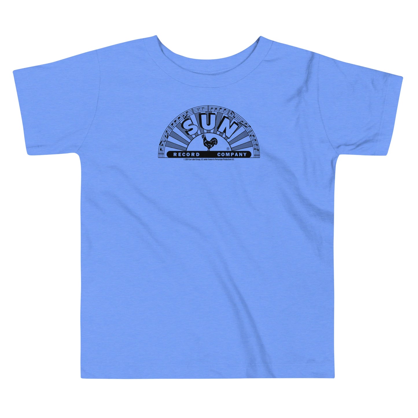 Sun Records Half Logo Toddler T-Shirt blue