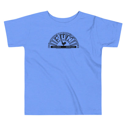 Sun Records Half Logo Toddler T-Shirt blue