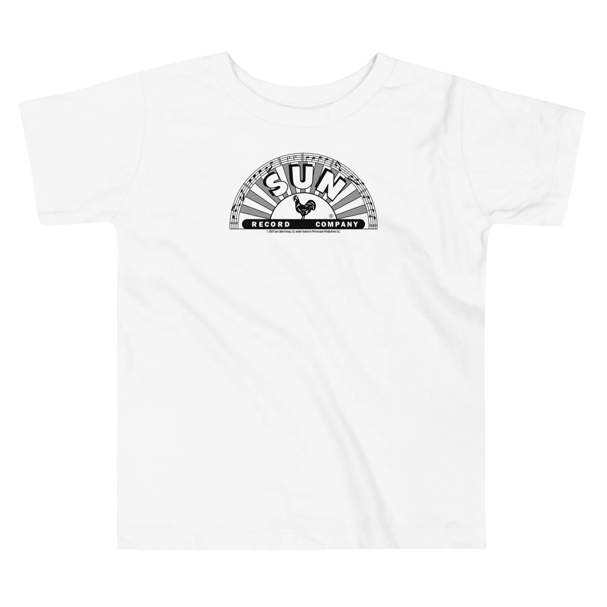 Sun Records Half Logo Toddler T-Shirt white